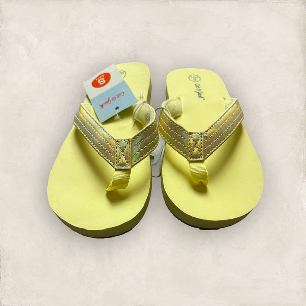 Girls' Cat & Jack Slip On Thong Sandals AVA