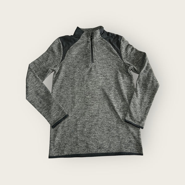Boys' All in Motion 1/4 Zip Pullover Fleece Sweater