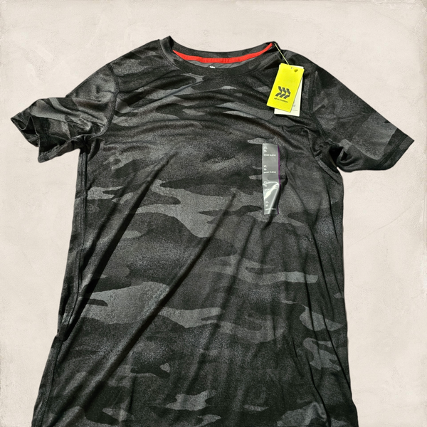 Boys' All in Motion Athletic Camo Tee