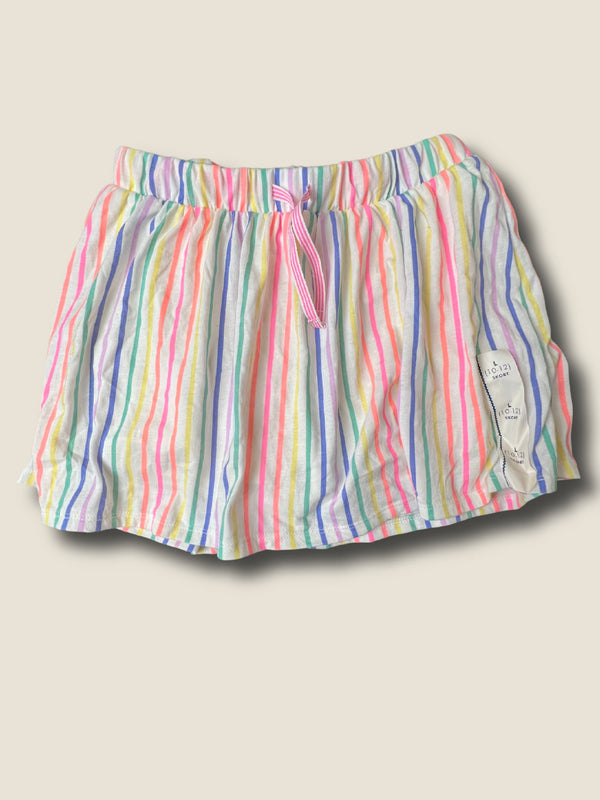 Girls' Cat & Jack Multi Stripes Skort