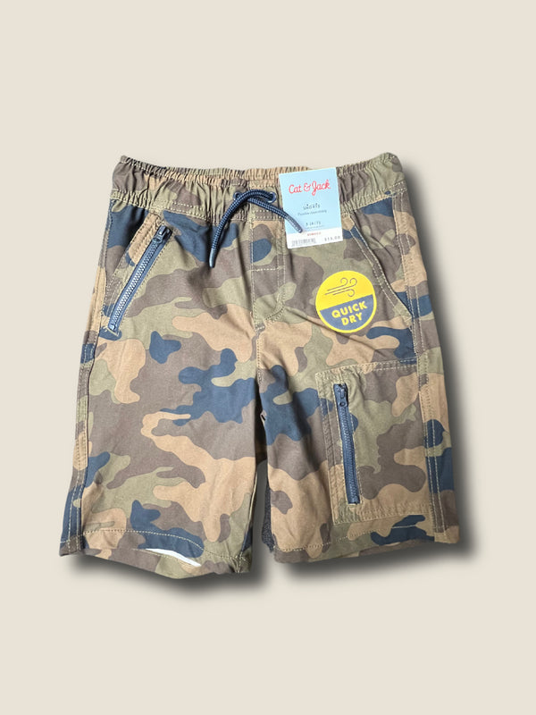 Cat & Jack Boys' Athletic Camo Shorts