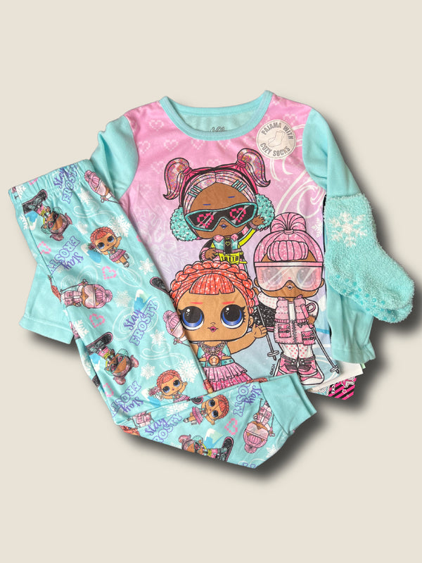 Girls' L.O.L Surprise 3 Piece Pajama Outfit
