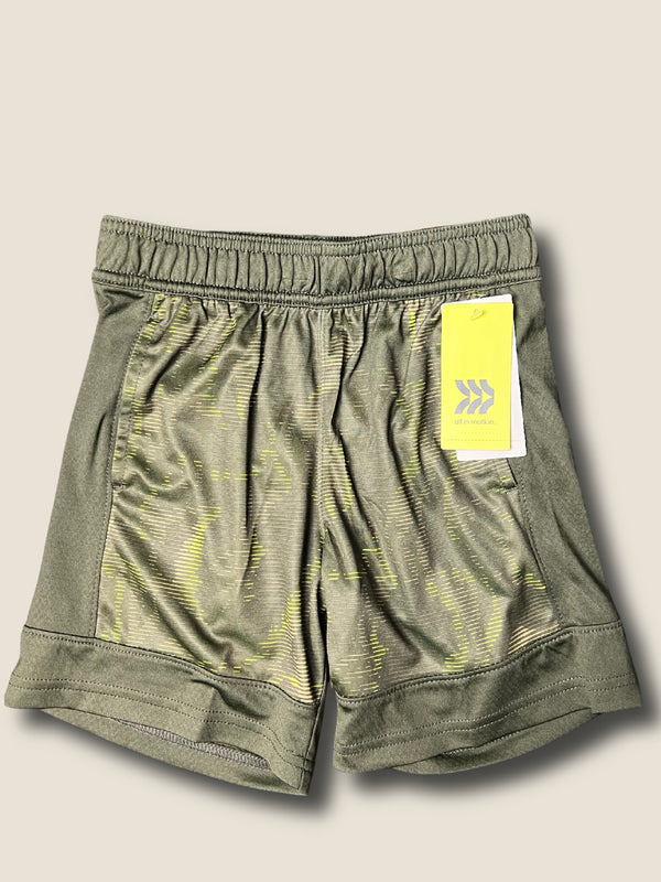 Boys' All in Motion Camo Basketball Shorts