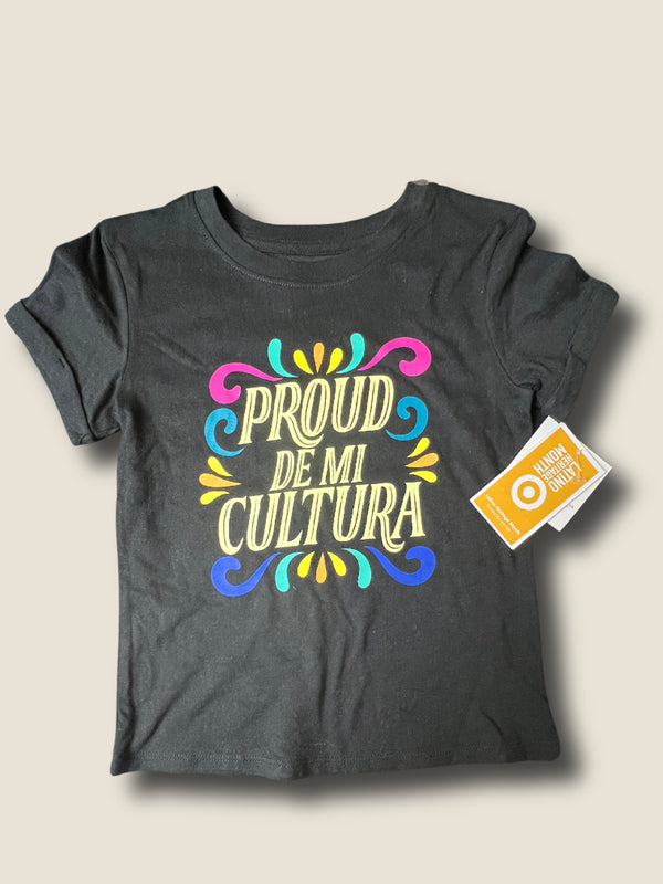 Unisex Toddler Latino Heritage Proud de mi Cultura Tee